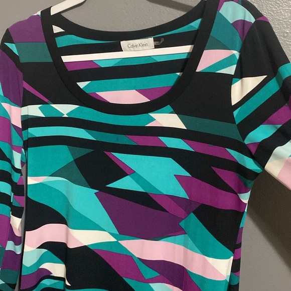 Calvin Klein Abstract Dress - Picture 3 of 7